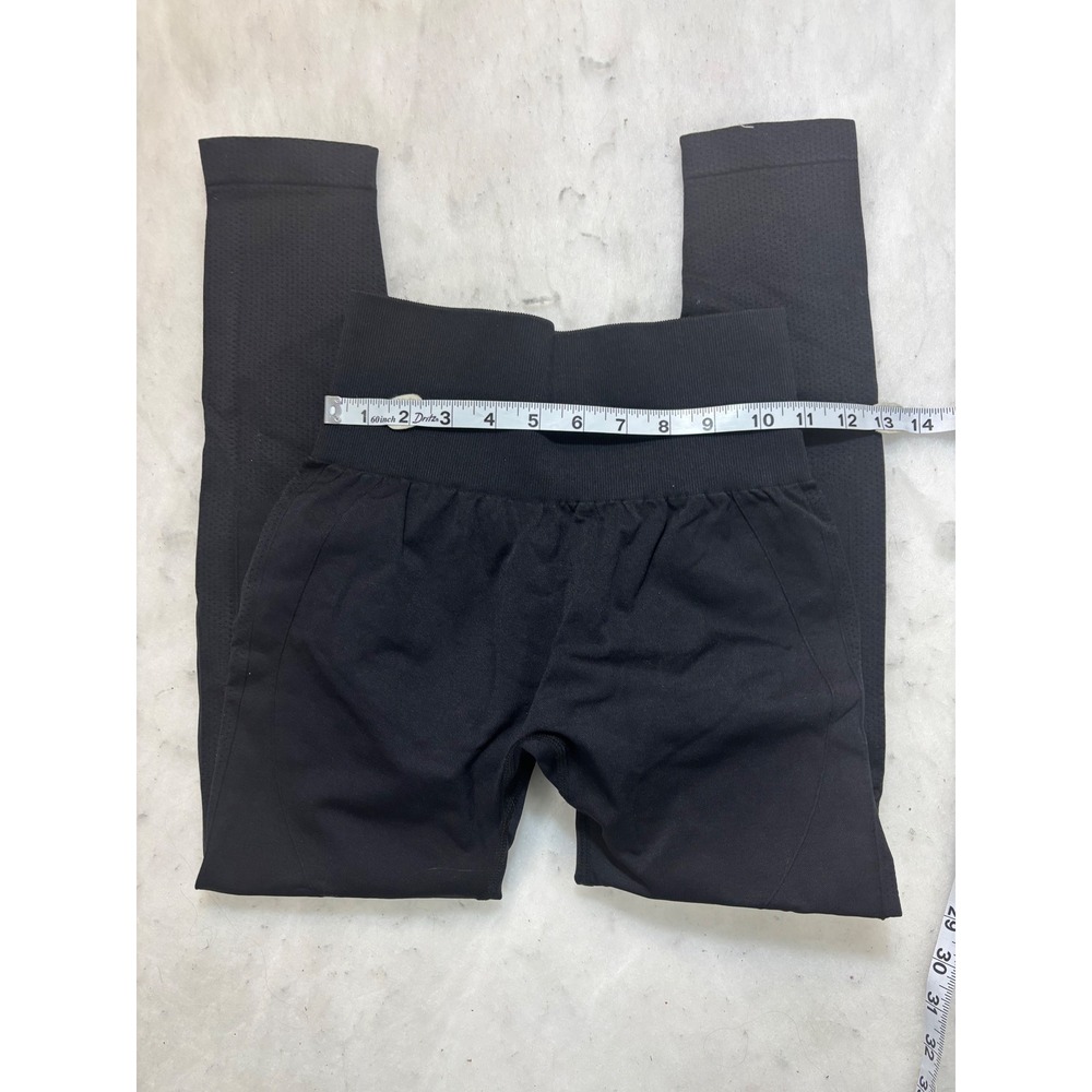 Halara Seamless High‎ Waisted Workout Leggings Black Squat Proof Athleisure - Picture 5 of 10